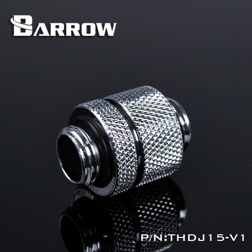 BARROW Minor Adjustment Set - 15mm(Male To Male) Shiny silver