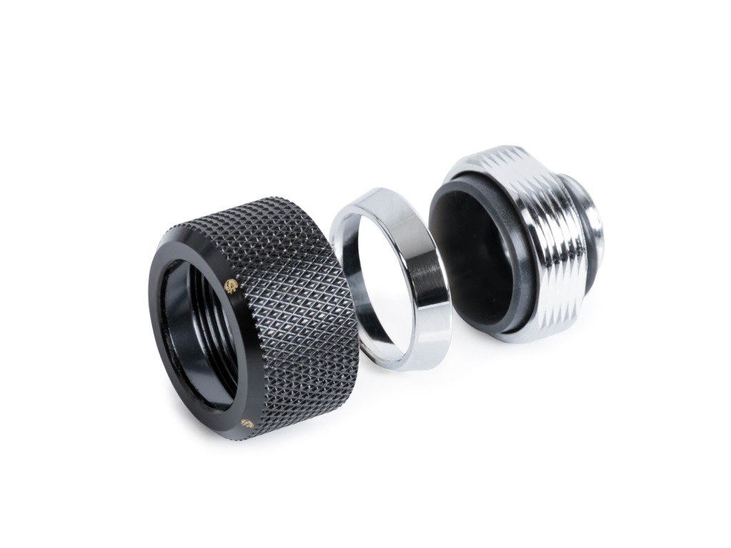 Bitspower G1/4" Matt Black Advanced Multi-Link For OD 16MM