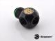 Bitspower G1/4" Matt Black TII-Rotary IG1/4"X2 Extender