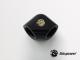Bitspower Matt Black 90-Degree With Dual Inner G1/4" Extender