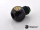 Bitspower G1/4" Matt Black TII-Rotary IG1/4"X2 Extender
