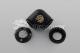 Bitspower Matt Black Enhance 90-Degree Dual Multi-Link Adapter