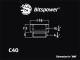 Bitspower G1/4" Matt Black IG1/4" Extender
