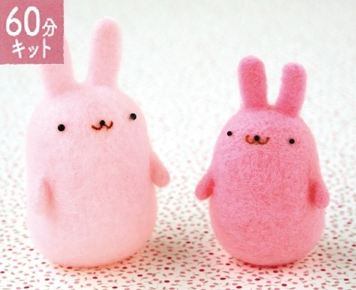 ４４１－４４７　ぷにゅぷにゅマスコット　ウサギ