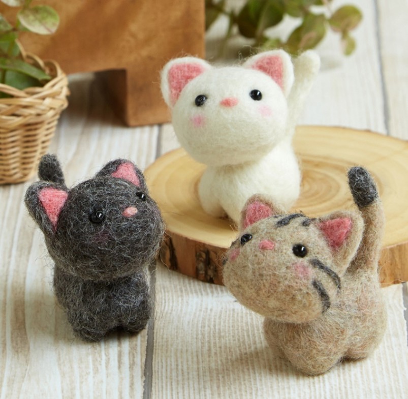 ４４１－４８３　小さなお友達　ねこたち