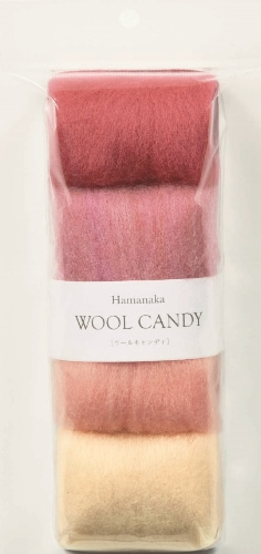 ４４１－１２０－２　ウールキャンディ　４色セット