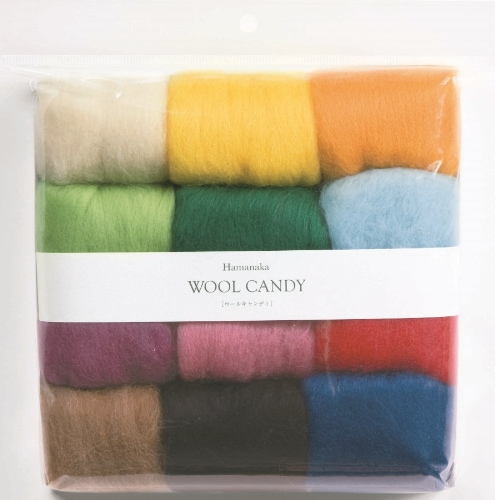 ４４１－１２２－１　ウールキャンディ　１２色セット