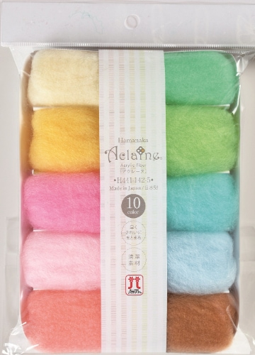 ４４１－１４２－５　アクレーヌ　１０色セット　５