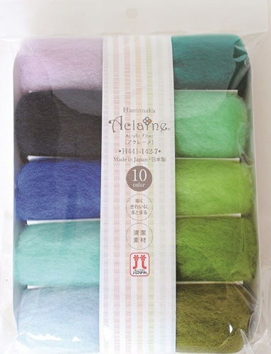 ４４１－１４２－７　アクレーヌ　１０色セット　７