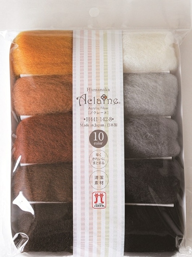 ４４１－１４２－８　アクレーヌ　１０色セット　８