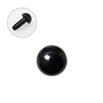 ソリッドアイ（ブラック）　差込式