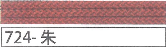 アジアンコード１ｍｍタイプ　７２４　朱