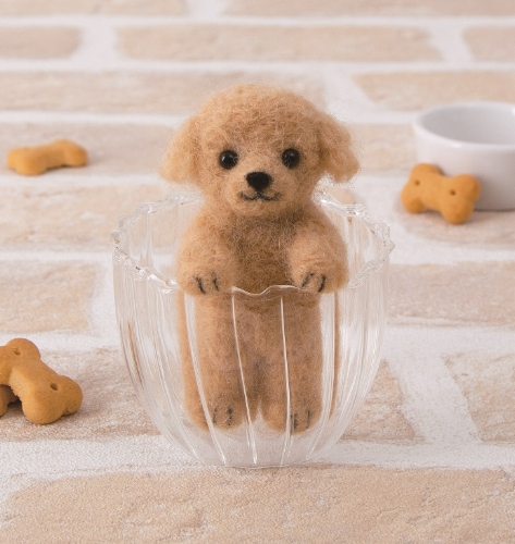 ４４１－６０９　トイプードル　立ちポーズ