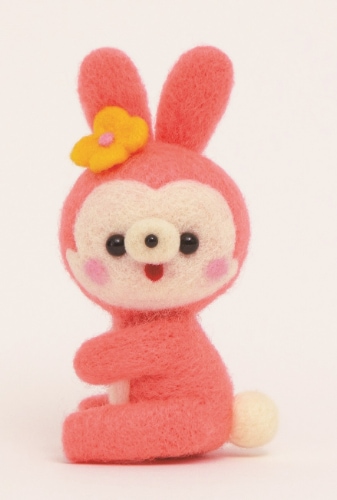 ４４１－６１５　ピンクのうさぎ