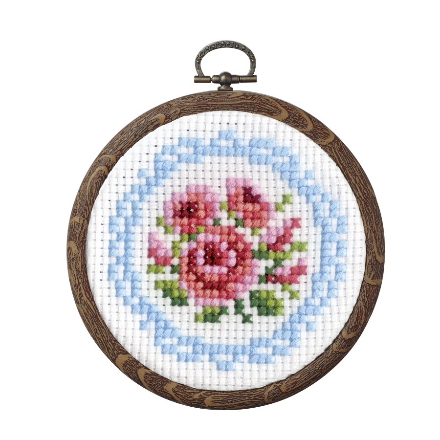 7441 「バラとレース」<br>初級者向け