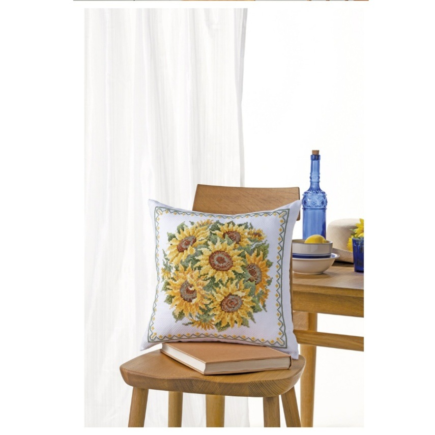 6055 「サンフラワーランドブーケ」<br>中級～上級者向け