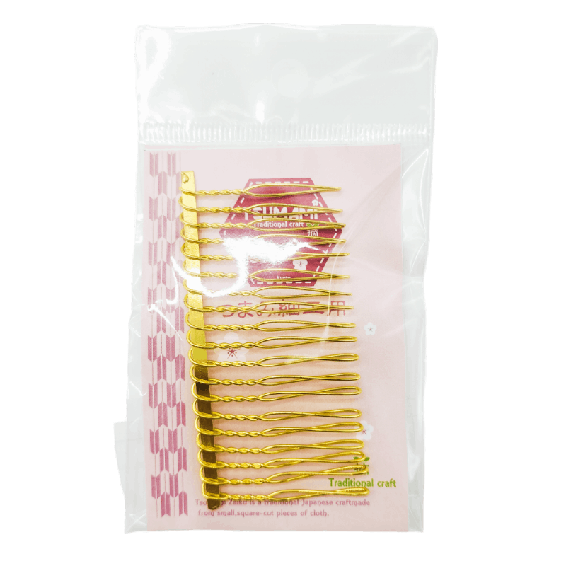 ヘアーコーム　ゴールド　TP-9