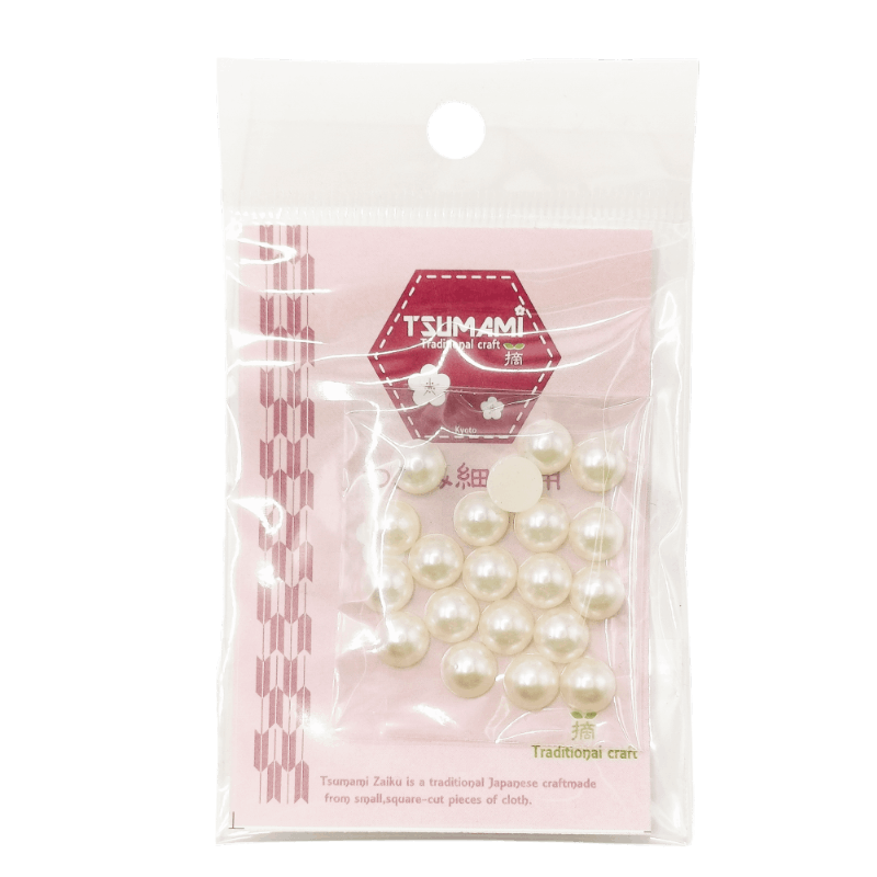 樹脂半円パール　8ｍｍ　TP-62