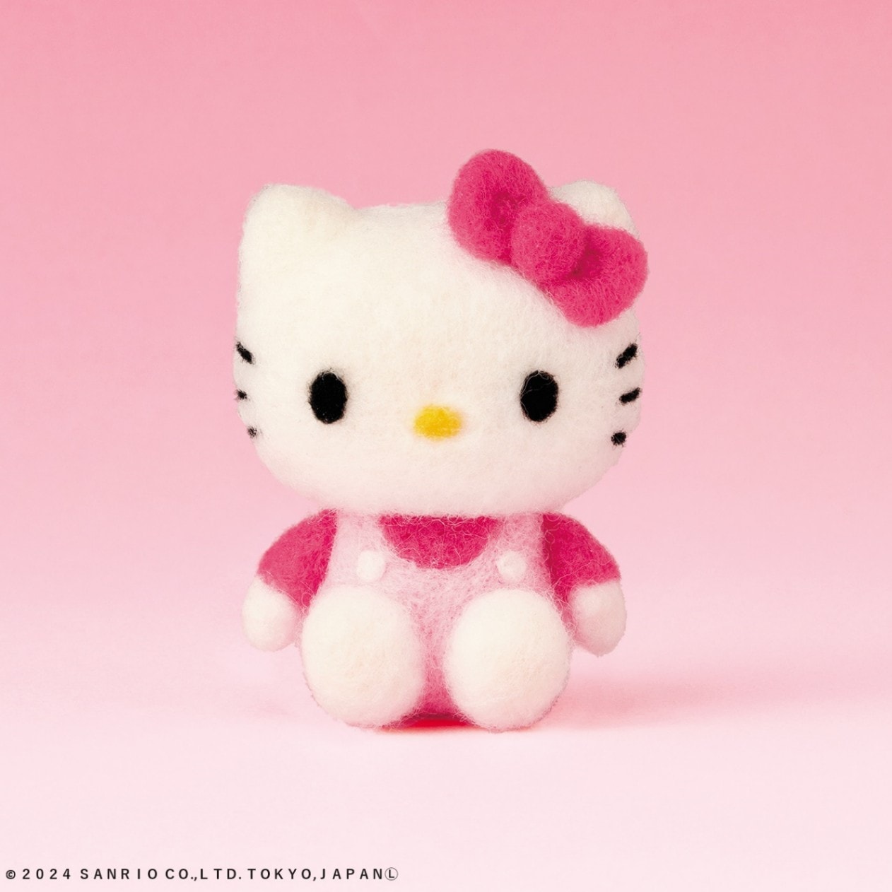 ニードルフェルトでつくる　ハローキティ