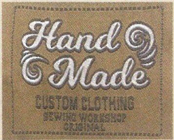 ハンドメイド織タグ　　ＨＴＧ－８