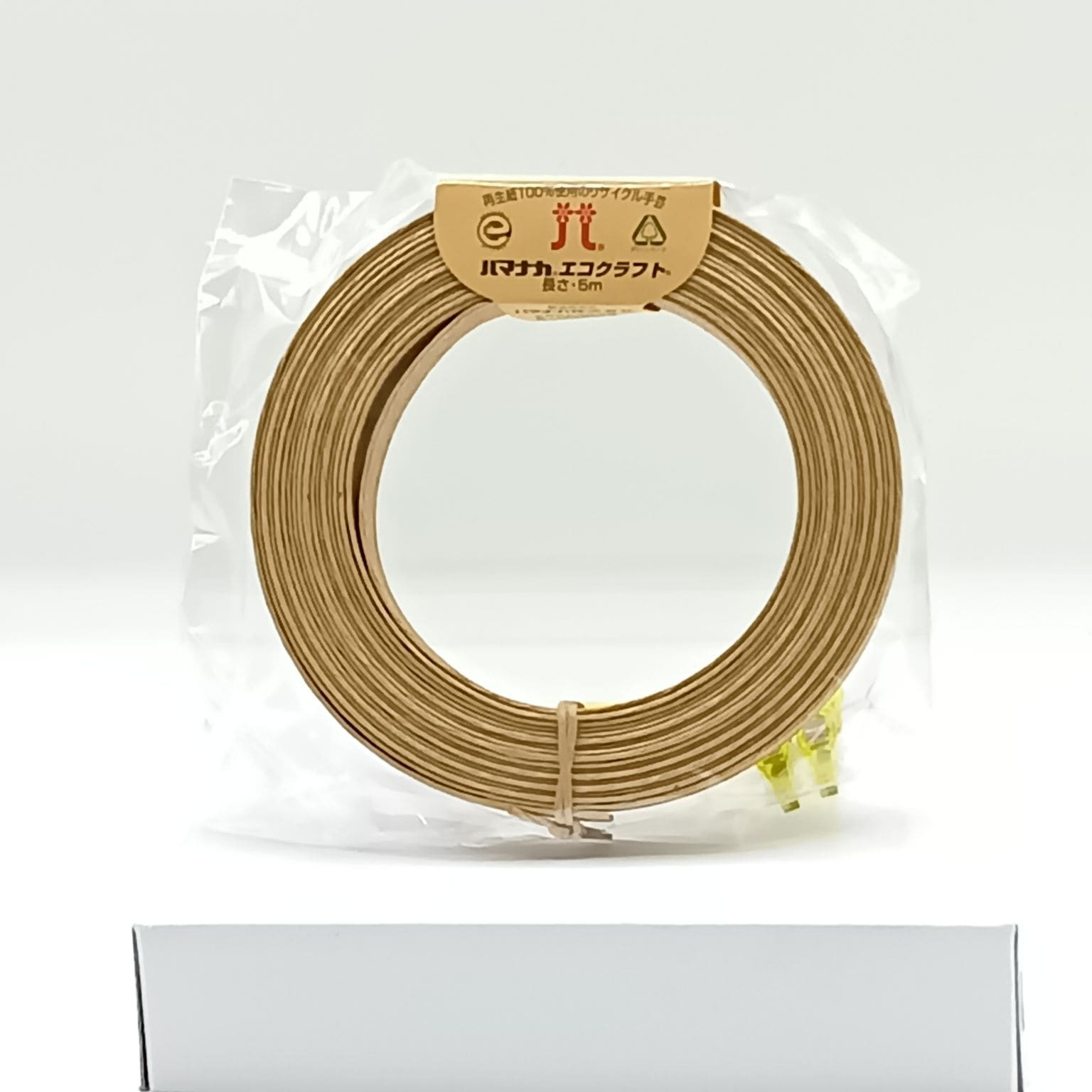 ハマナカ　エコクラフト5m　ナチュラル