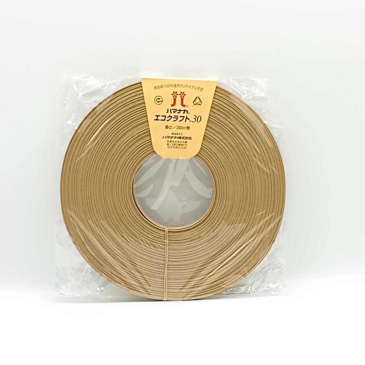 ハマナカ　エコクラフト30m　ナチュラル