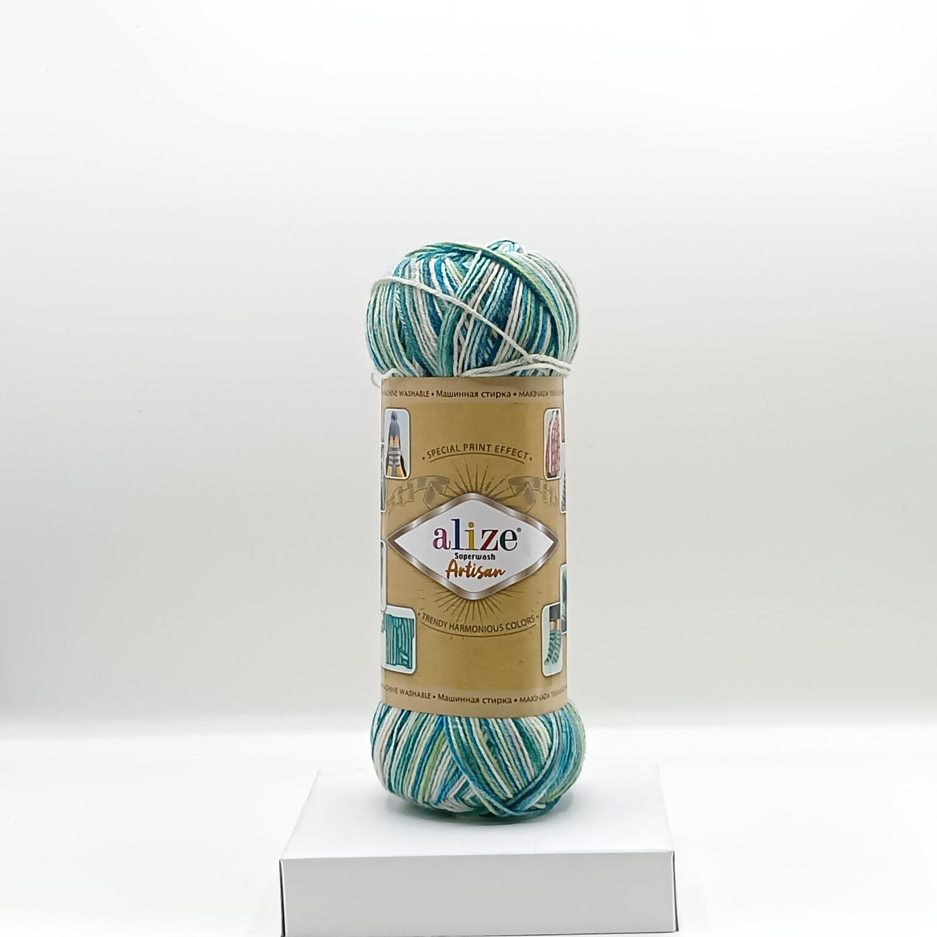 alize Super Wash Artisan　#9001