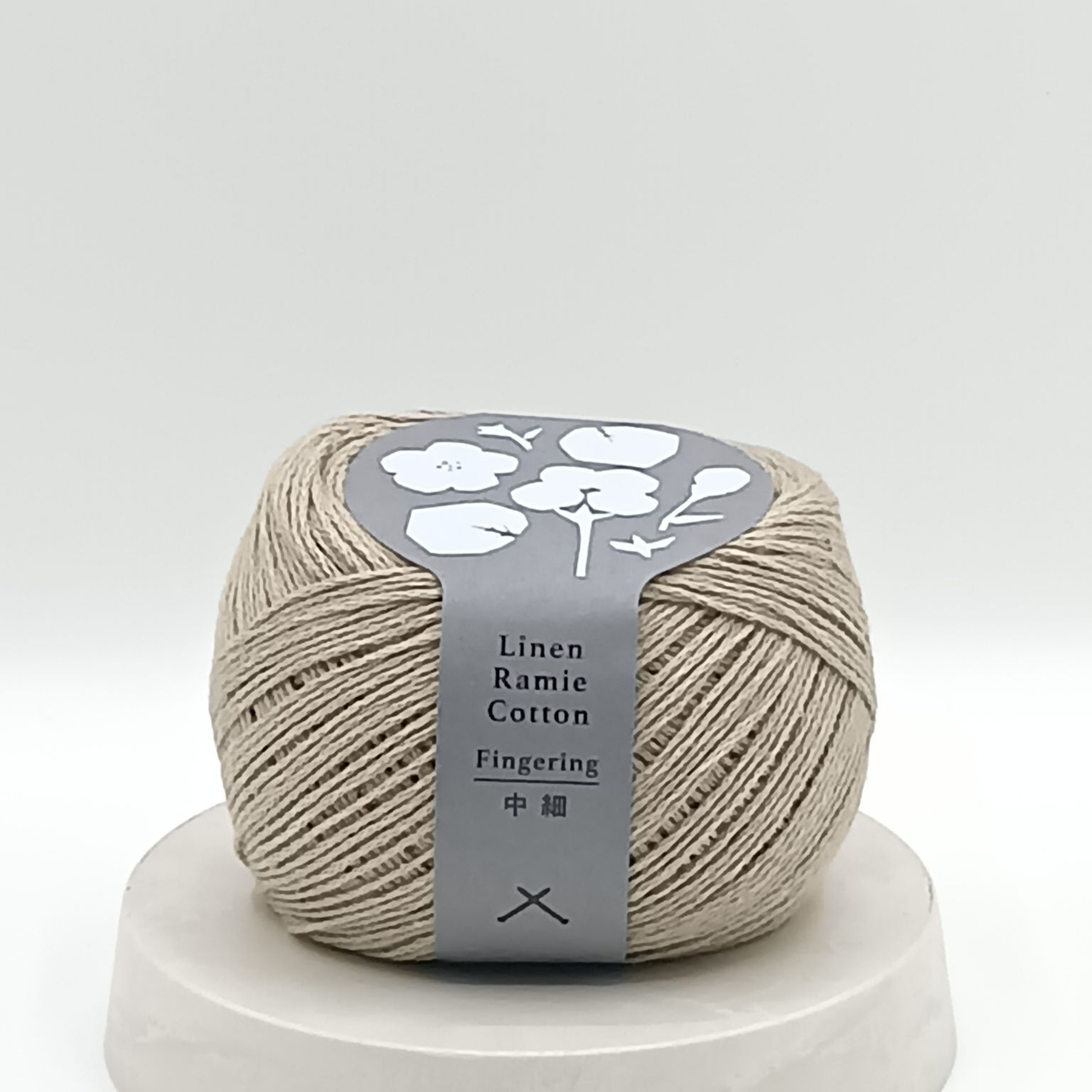 Linen Ramie Cotton fingering（リネンラミーコットン 中細） ＃102