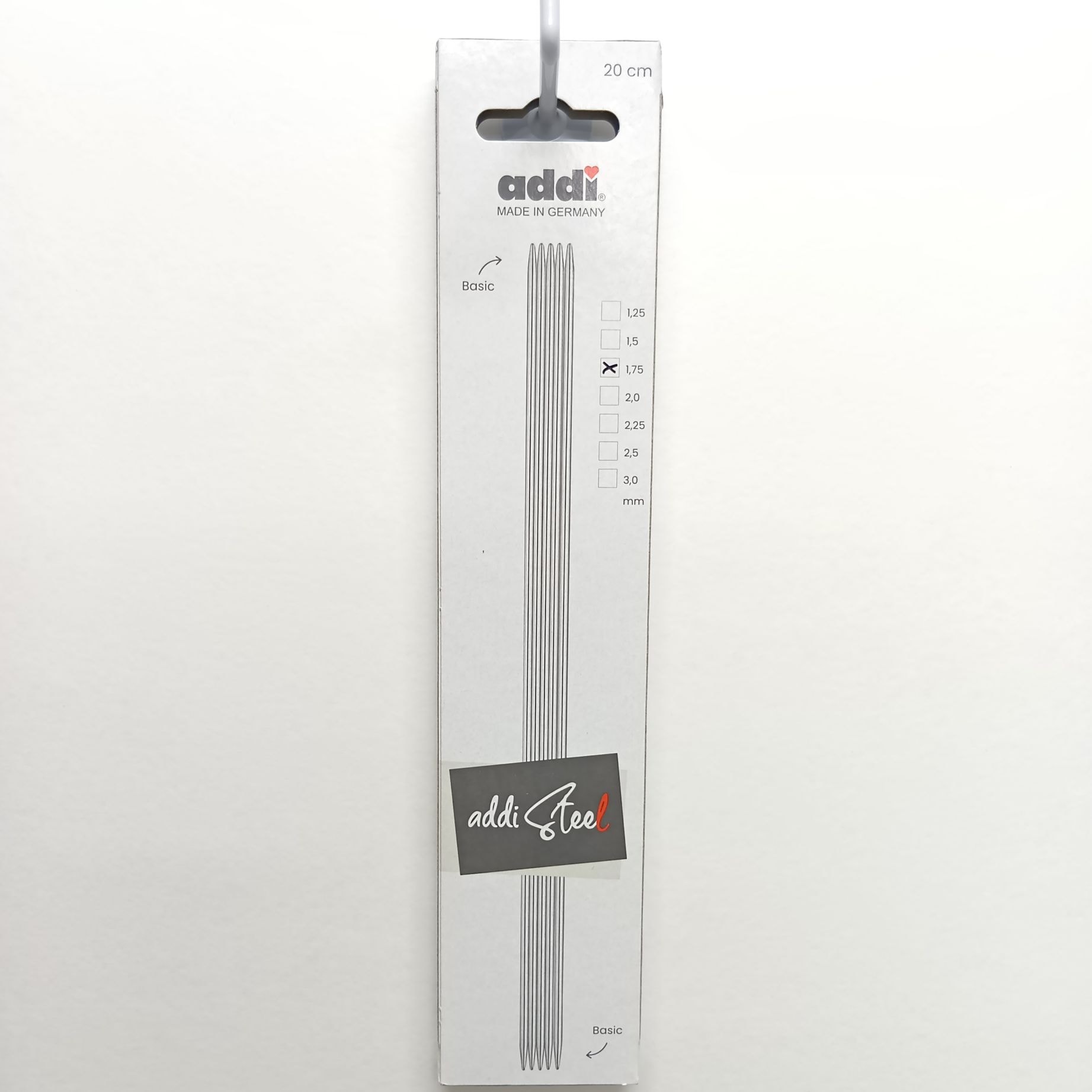 addi　150-2 極細両先針5本組 20cm