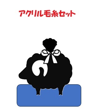 本付きアクリル毛糸23色極太セット