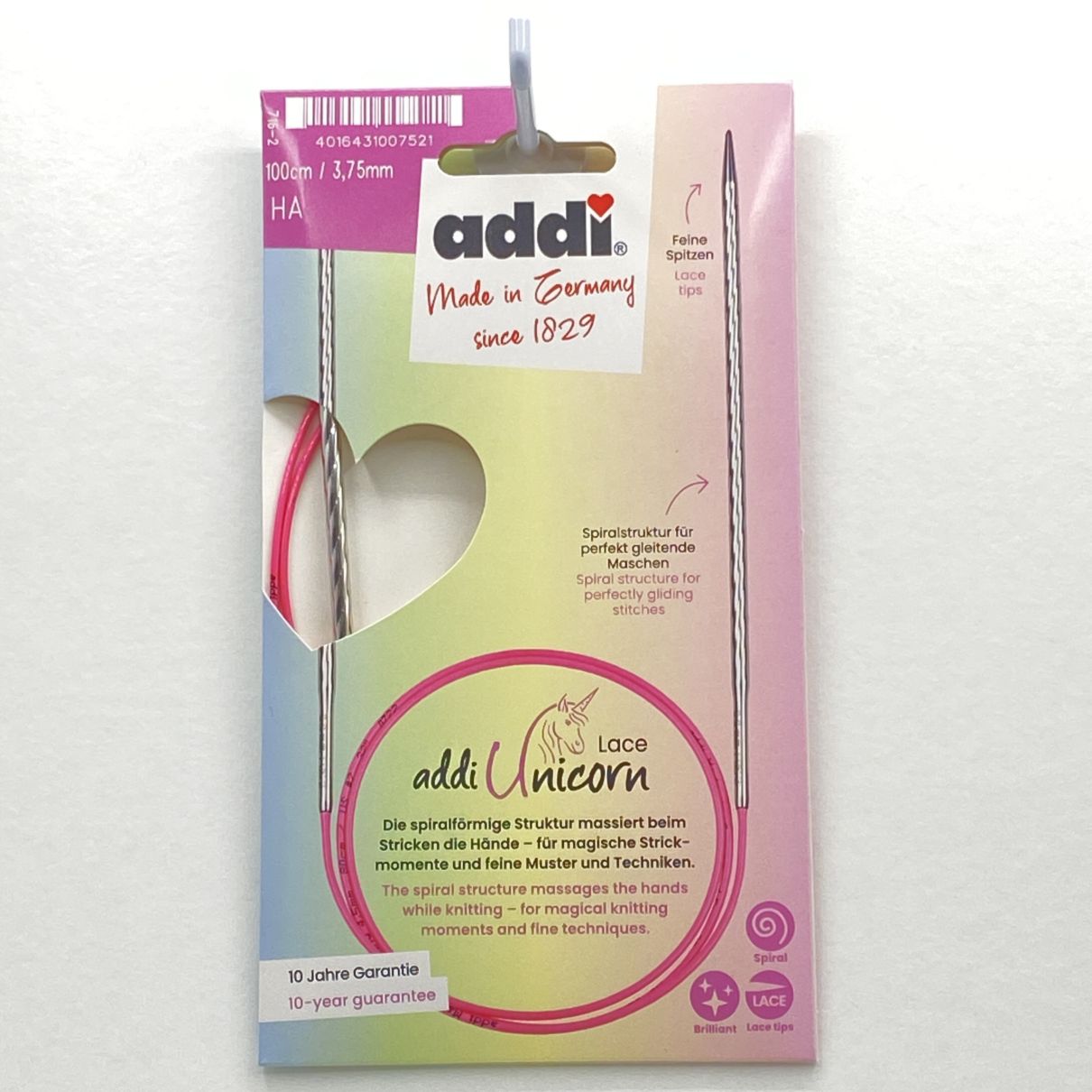 addi　716-2 Unicorn Lace 100cm(3.75～5.00mm)