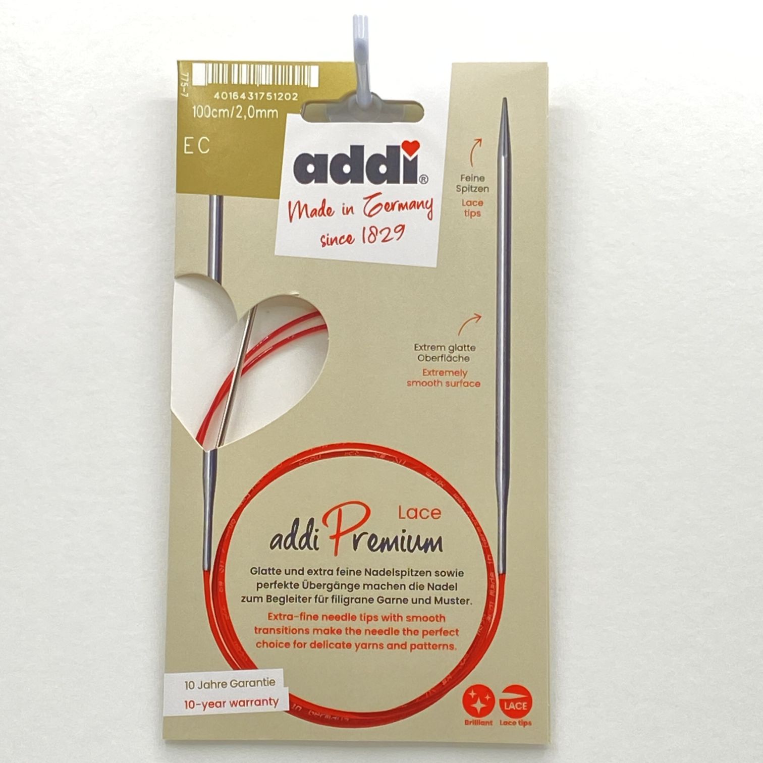 addi　775-7 プレミアムレース針 100cm