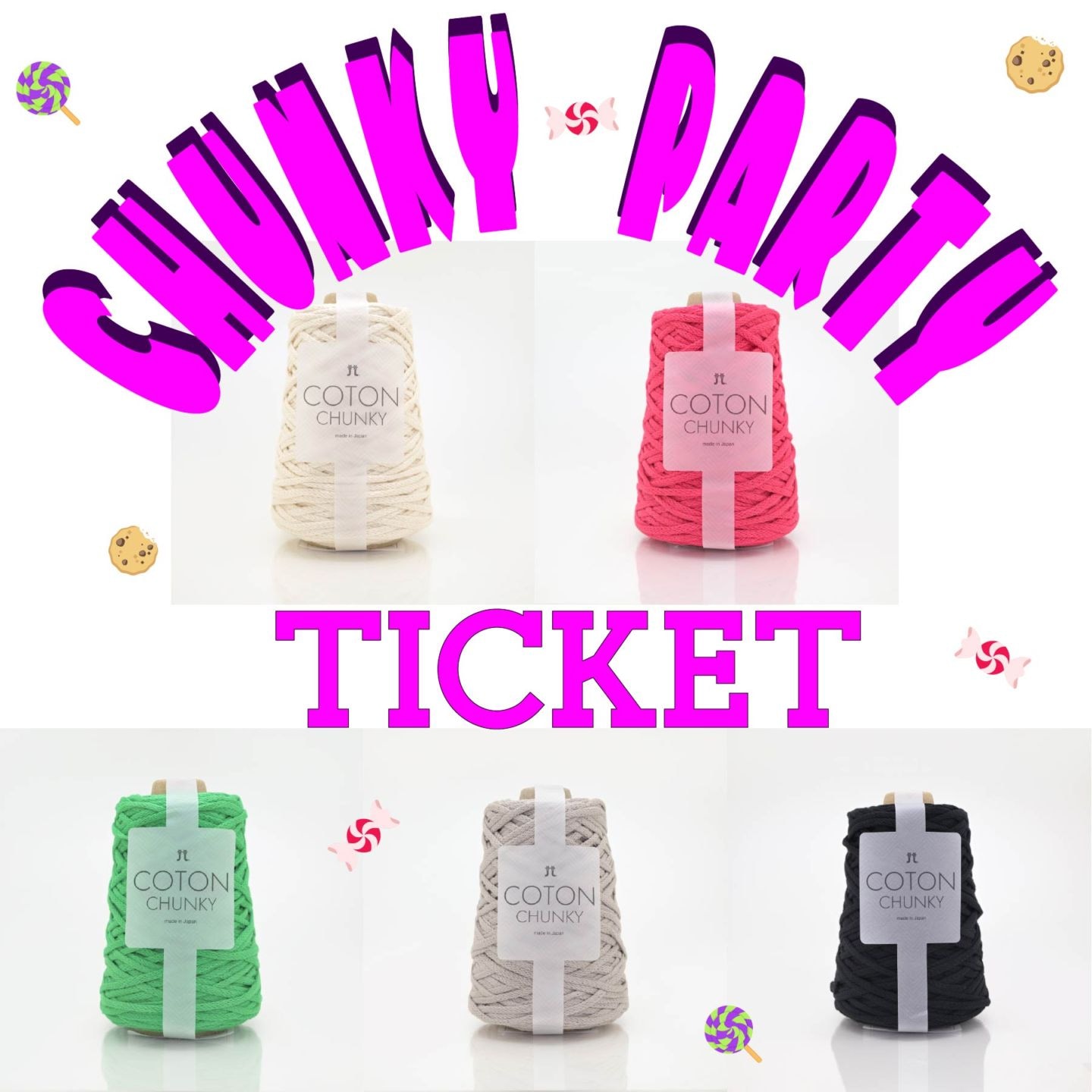 7/25(土)　CHUNKY PARTY TICKET