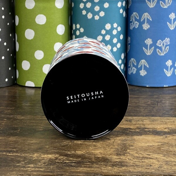 星燈社 茶筒（大）200g茶葉用 -オリーブアベニュー