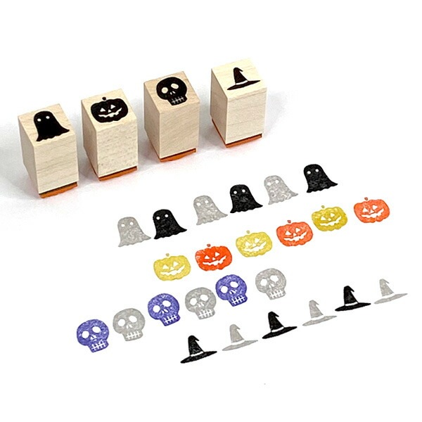 ミニスタンプ ガイコツ ーオリーブアベニュー