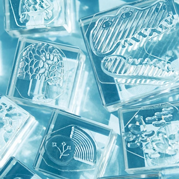 ひとみ　オーキッドグロー、水光スタンプ 透明スタンプ 氷印 大サイズ マルチーズ HITOTOKI | 全て | スタンプ