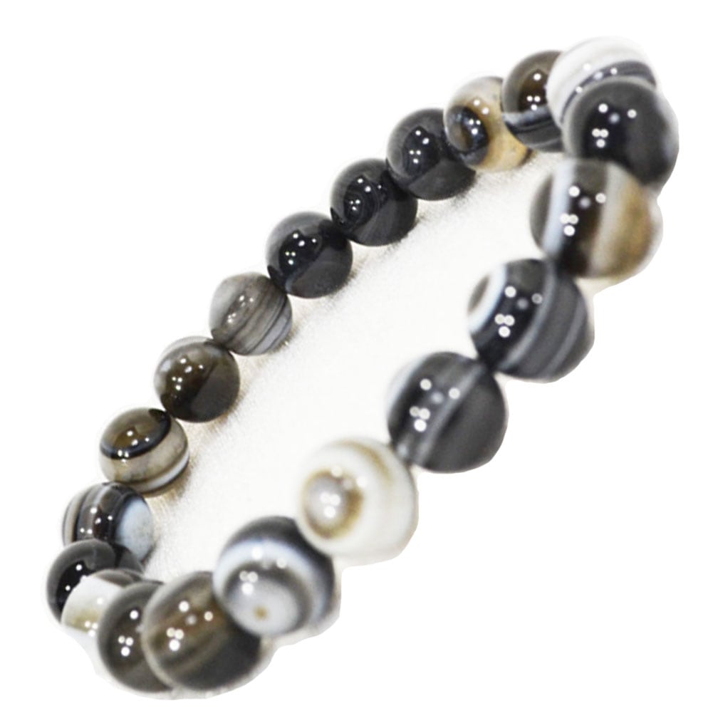 天眼石<br>ブレスレット<br>Φ8mm<br>魔除け/邪気払い<br>石ランク/★★★★☆