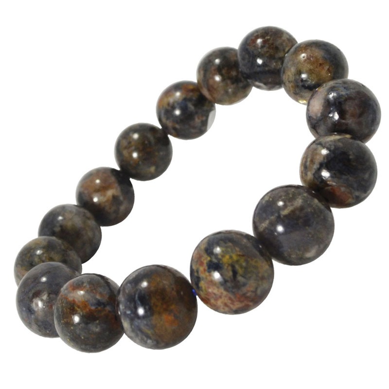 ピーターサイト<br>ブレスレット<br>Φ13mm<br>現状打破/混乱を鎮める<br>石ランク/★★★★☆