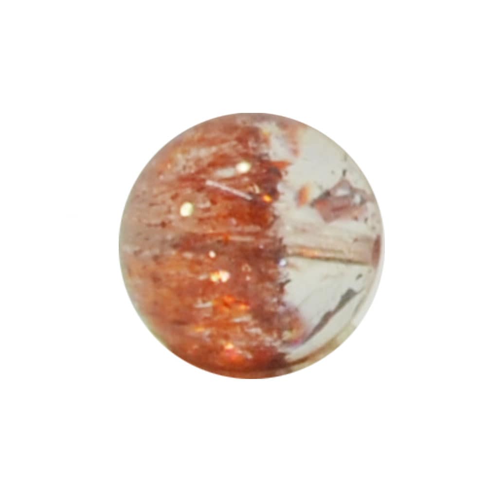 レピドクロサイトインクォーツ/ファイアークォーツ<br>一粒売り<br>Φ10-11mm/タイプ4<br>万能/オールマイティ<br>石ランク/★★★★★