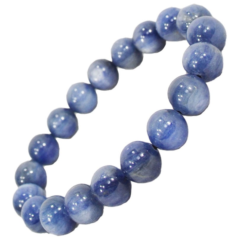 カイヤナイト<br>ブレスレット<br>Φ8mm<br>意志を強く/目標達成<br>★★★★☆