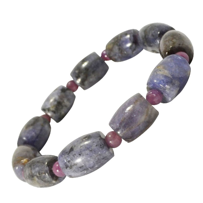 タンザナイト/ルビー<br>ブレスレット<br>成功/勝利<br>石ランク/★★★☆☆