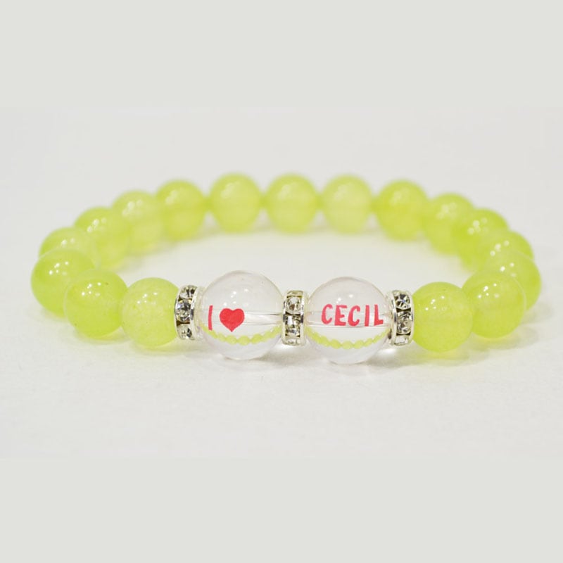 CECIL/推しブレス<br>Φ10mm<br>石ランク/★★★★★