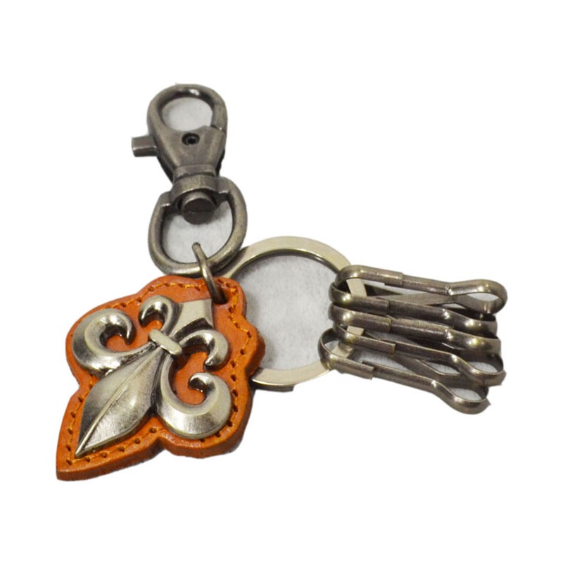 キーリング<br>リリーモチーフ/５カラー