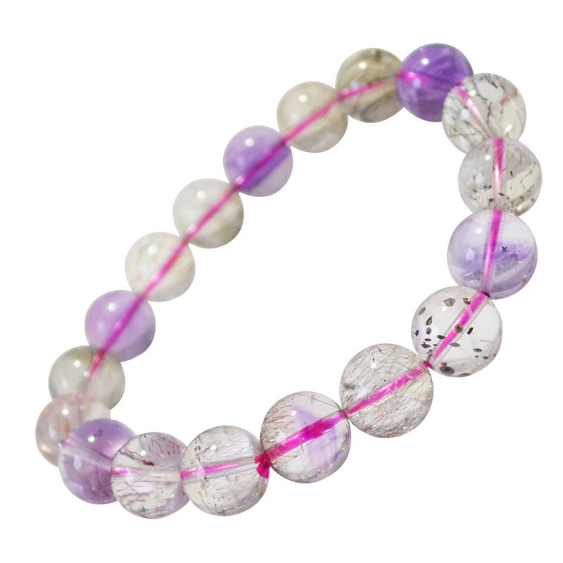 スーパーセブン<br> ブレスレット<br>Φ10mm<br>万能/オールマイティ<br>石ランク/★★★★☆