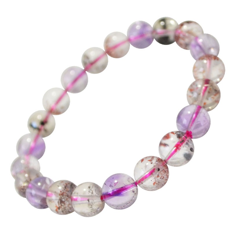 スーパーセブン<br> ブレスレット<br>Φ8mm<br>万能/オールマイティ<br>石ランク/★★★★☆