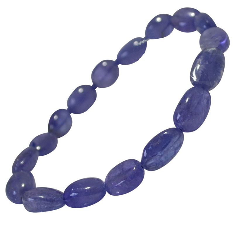 タンザナイト<br>ブレスレット <br>オーバル型<br>成功/知性<br>石ランク/★★★★★