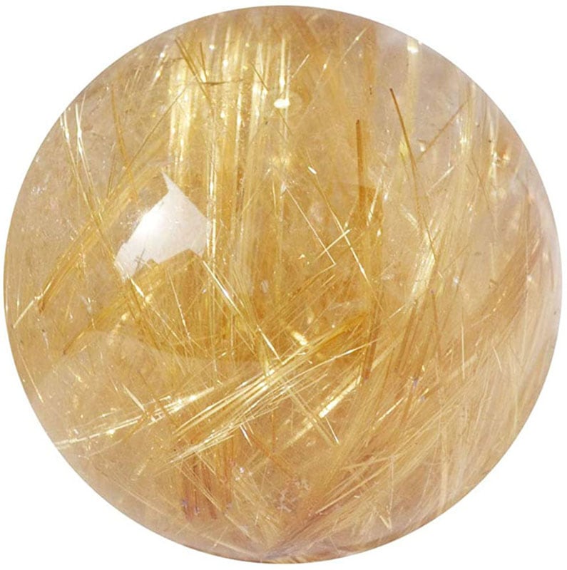 スモーキールチルクォーツ<br>スフィア/丸玉/一点もの/鑑別書付<br>Φ57mm<br>金運/財運<br>石ランク/★★★★★