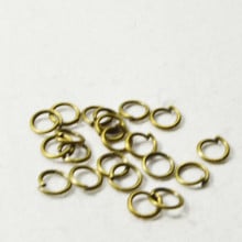 アクセサリーパーツ 丸カン/ブロンズ/約5mm×0.10mm/卸売り