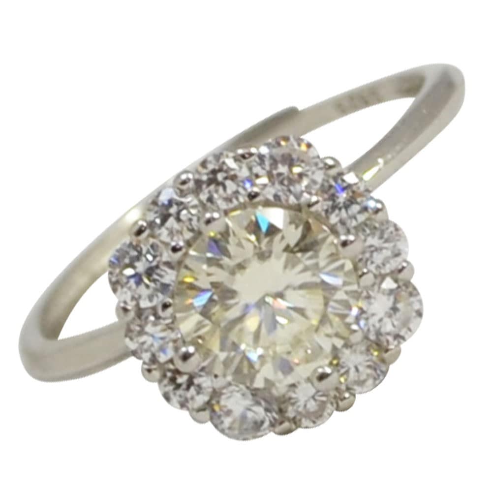 モアサナイト/モアッサナイト<br>シルバー925製リング/指輪<br>フリーサイズ/一点もの<br>折れない心/不安に打ち勝つ<br>石ランク/★★★★☆