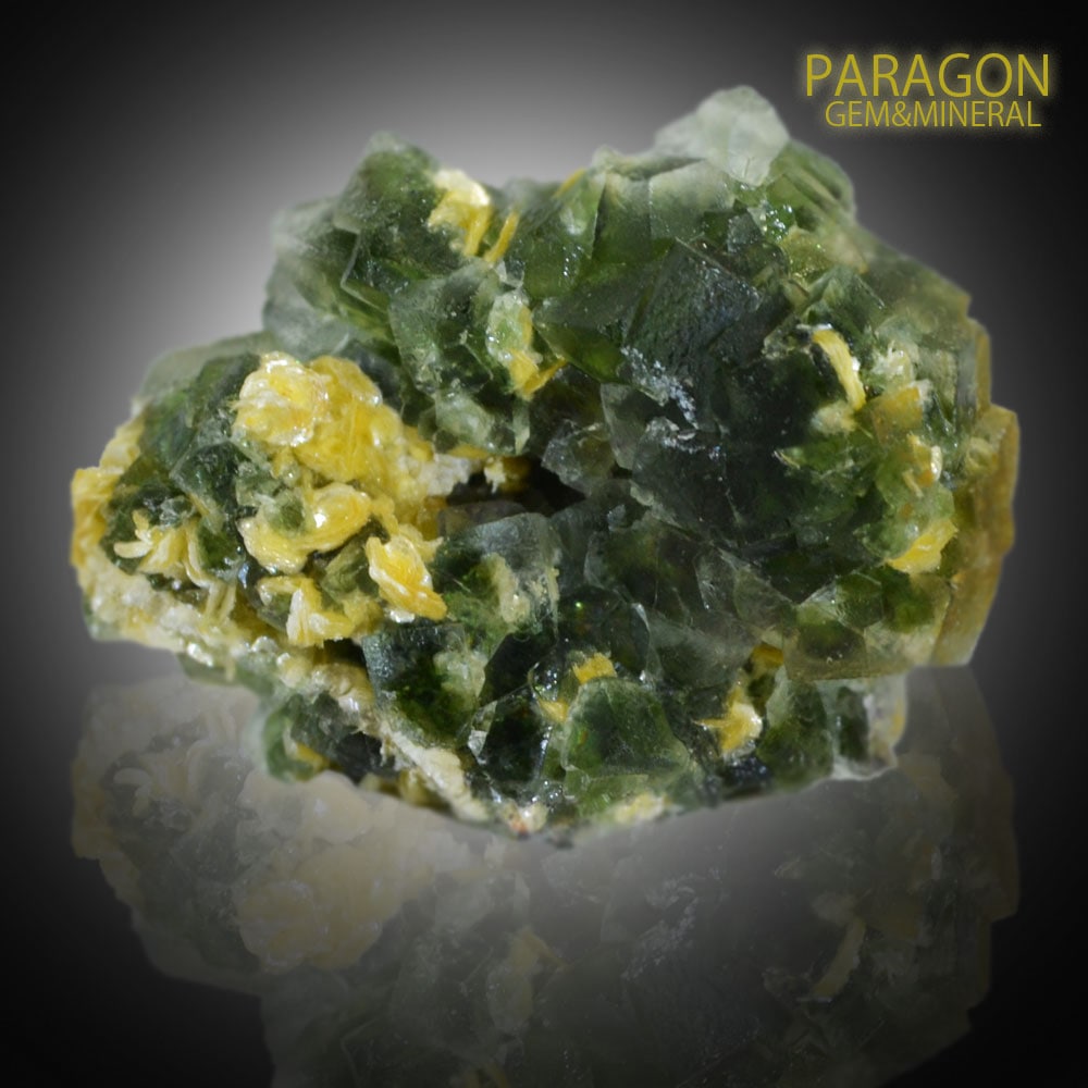 フローライト/鉱物/原石/標本/TYPE:-a/イエローモスコバイト/エロンゴ　ナミビア産/石ランク/★★★★☆